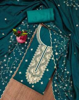 Top Unstitched Dress Material Manufacturers in Surat