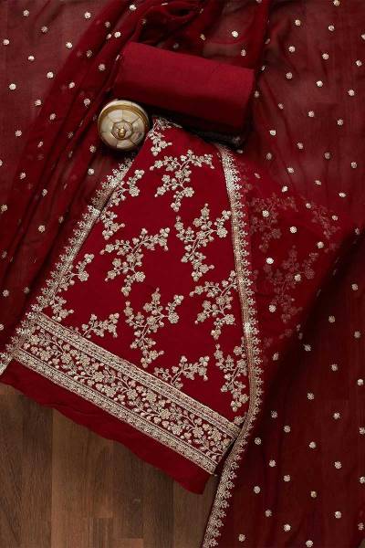 Bridal Unstitched Suits Manufacturers in Surat