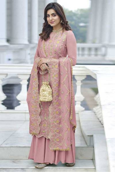 Embroidered Party Wear Suits Manufacturers in Surat