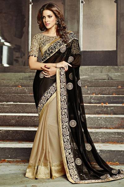 Embroidered Sarees Manufacturers in Surat