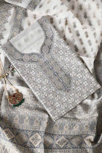 Summer Cotton Unstitched Suits Manufacturers in Surat