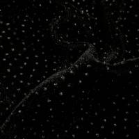 6.25 Meter Midnight Sparkle Velvet Fabric for Elegant Designer Wear  in Surat