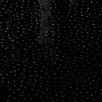 7.85 Meter Diamond Dust Black Sparkle Velvet Fabric for Luxury Designer Wear  in Surat