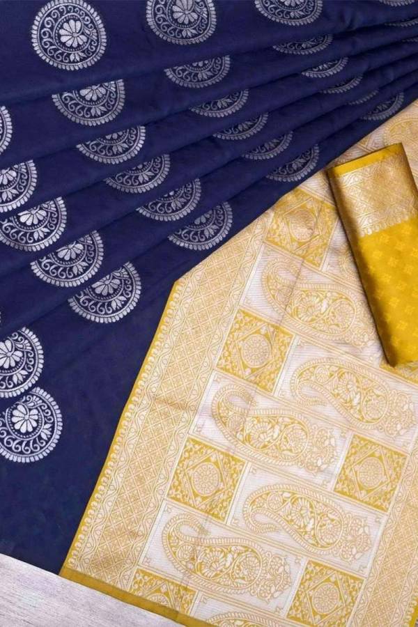 Artistic Masterpiece Silk Sari With Zari Weaving  in Surat