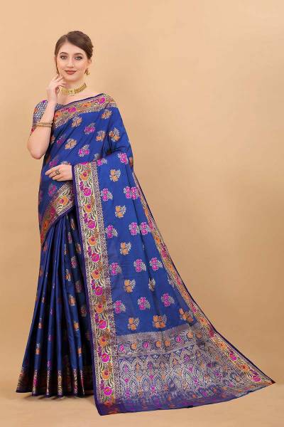 Artistry Unveiled Meenakari Weaving on Soft Silk Saree Desing Saree Manufacturers in Surat