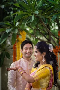 Baby Pink Banarasi Soft Silk Saree with Contrast Yellow Zari Border and Gold Pallu  in Surat