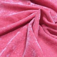 Baby Pink Solid Velvet Fabric for Upholstery and Home Decor  in Surat