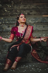 Black Banarasi Soft Silk Saree with Pink Woven Border and Contrast Zari Pallu  in Surat