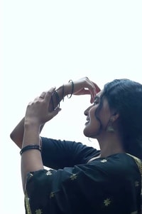 Black Saree with Gold Zari Buttis, Thin Gold Border and Tasselled Zari Pallu  in Surat video 1