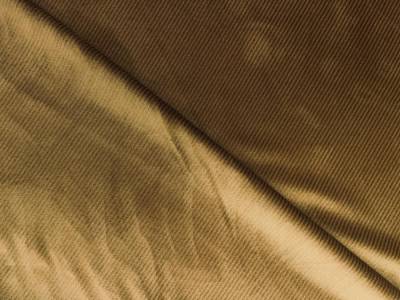Brown Stripes Pattern Corduroy Fabric Soft Durable Textile for Winter Wear & Home Use in Surat