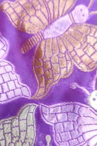 Butterfly Pallu Banarasi Soft Silk Saree with Gold, Copper and Silver Zari Buttas  in Surat video 1