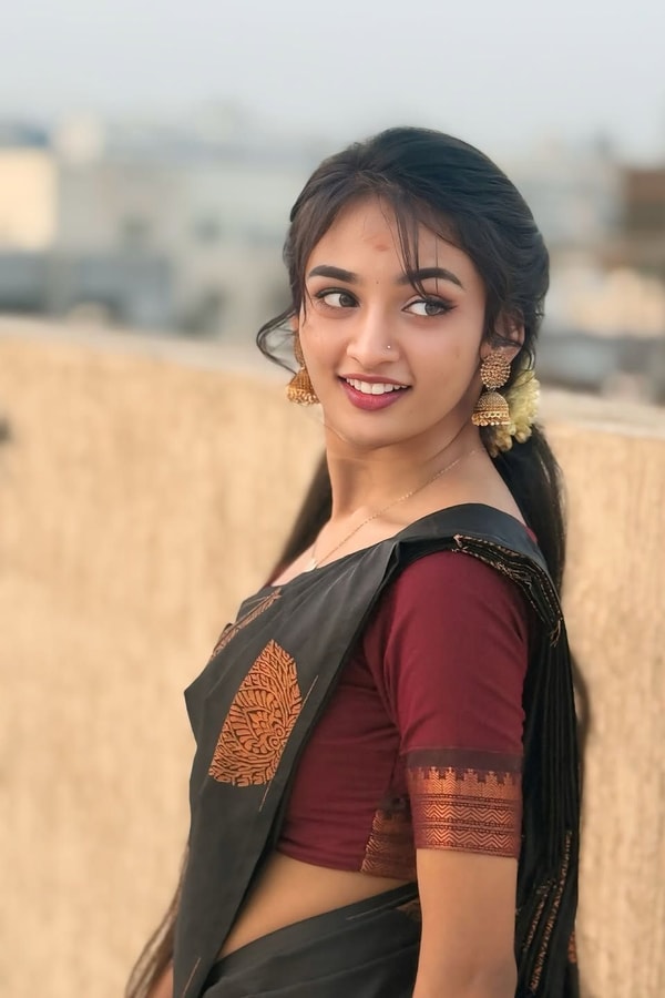 Charcoal Black Banarasi Soft Silk Saree with Copper Zari Motifs and Woven Copper Border  in Surat
