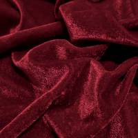 Cherry Red Viscose Velvet Fabric 6.45 Meter (XL)  in Surat