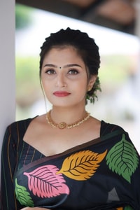 Colourful Leaf Motif Banarasi Soft Silk Saree with Gold and Copper Zari in Off-White and Black  in Surat