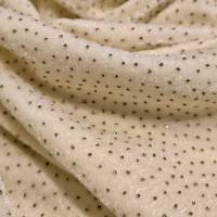 Cream Sparkle Velvet Fabric – 7.85 Meter (8XL)  in Surat
