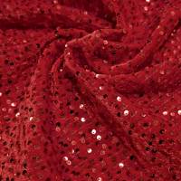 Crimson Sparkle Velvet Material for Luxury Ethnic & Western Outfits  in Surat