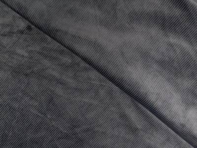 Dark grey Trendy Stripes Corduroy Fabric for Jackets, Shirts, Trousers & DIY Crafts in Surat