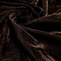 Decorative Coffee Velvet Fabric 0.80 Meter for Furnishing Use  in Surat