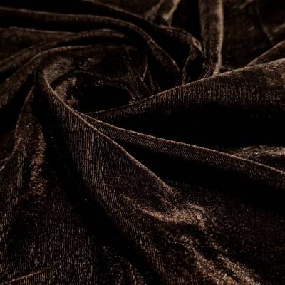 Decorative Coffee Velvet Fabric 0.80 Meter for Furnishing Use in Surat