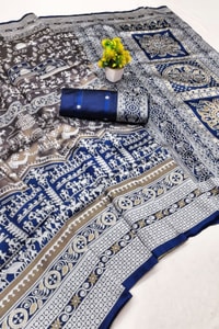 Dense Jaal Weave Banarasi Soft Silk Saree with Geometric Pallu in Four Rich Shades  in Surat