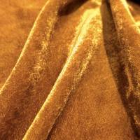 Designer Mustard Velvet Apparel Fabric 6.05 Meter (S)  in Surat