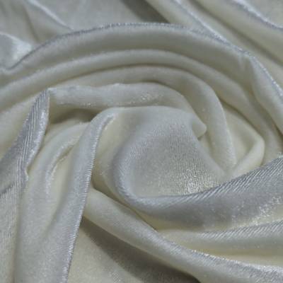 Durable Cream Velvet Fabric 0.80 Meter for Sofa and Drapery Manufacturers in Varanasi
