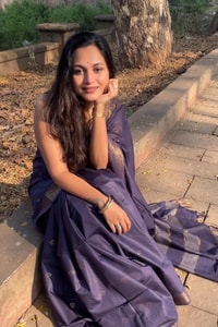 Dusty Lavender Banarasi Soft Silk Saree with Tonal Silver Zari Weave and Soft Sheen  in Surat