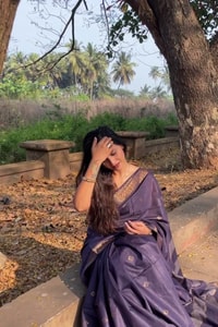 Dusty Lavender Banarasi Soft Silk Saree with Tonal Silver Zari Weave and Soft Sheen  in Surat video 1
