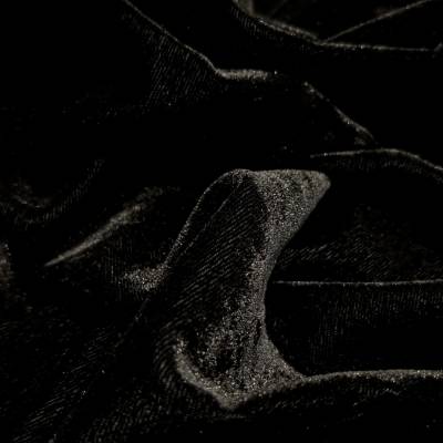 Elegant Chocolate Brown Velvet Fabric 6.05 Meter in Surat