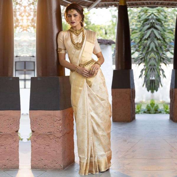 Elegant Kanjivaram Silk Saree Perfect Attire for Festive Celebrations  in Surat