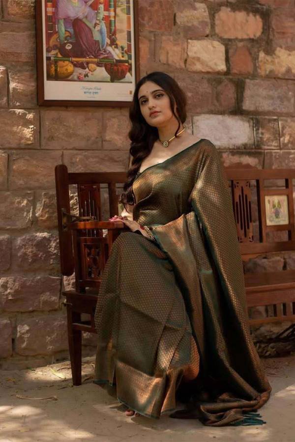 Elegant Kanjivaram Silk Sarees With Traditional Sarees Perfect for Festive Occasions  in Surat