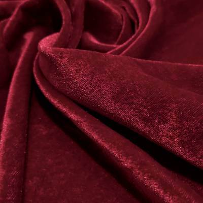 Elegant Maroon Premium Velvet Sewing Fabric 8.15 Meter (9XL) in Surat