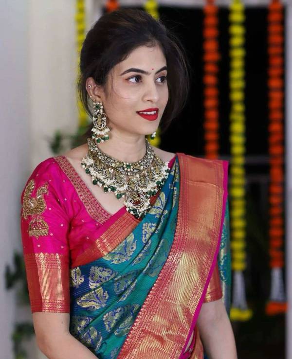 Elegant Masterpiece Where Intricate Patterns Meet Stunning Pallu  in Surat