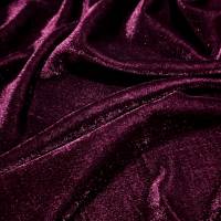 Elegant Wine Viscose Velvet Fabric 7.05 Meter  in Surat