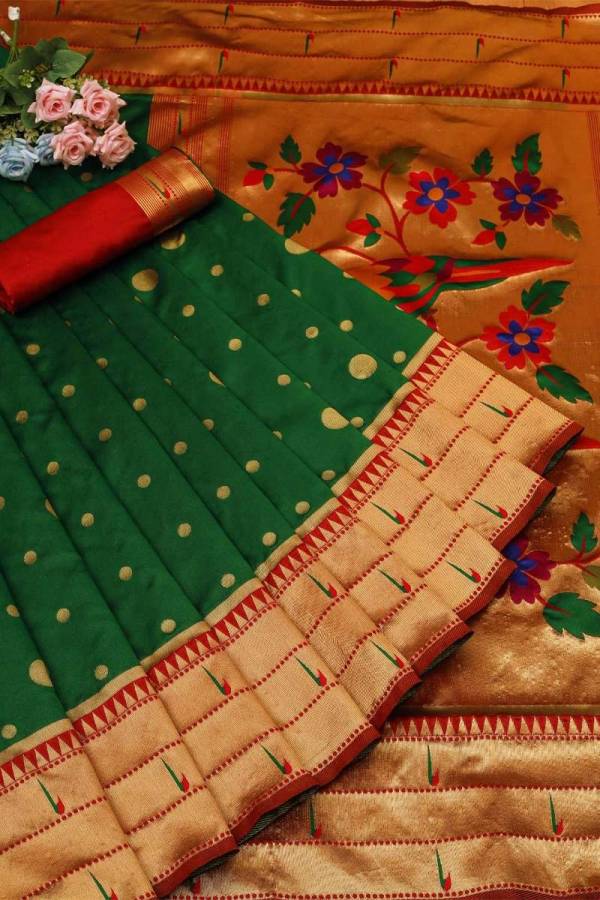 Exquisite Paethni Soft Silk Saree: A Fusion of Tradition and Elegance  in Surat