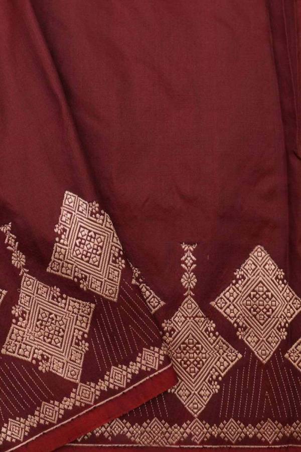 Festive Banarasi Silk Saree with Intricate Golden Zari Work  in Surat