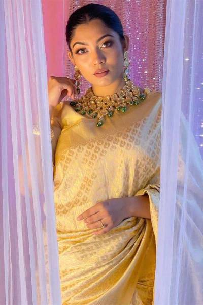 Golden Elegance The Artistry of Zari Sarees in Surat