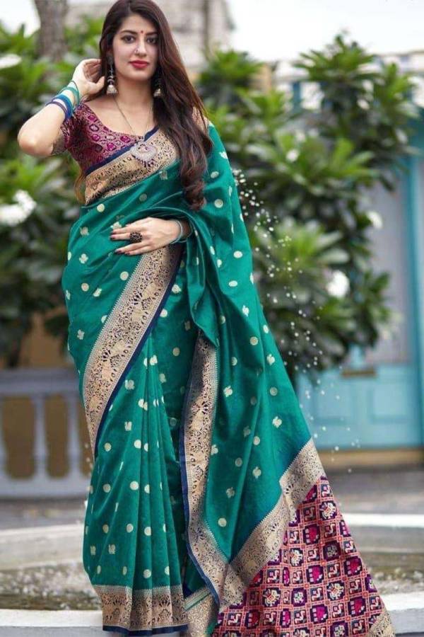Golden Peacock Elegance Patola Soft Silk Saree with Intricate Pallu Design  in Surat