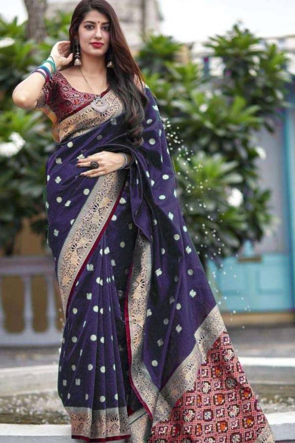 Golden Peacock Elegance Patola Soft Silk Saree with Intricate Pallu Design  in Surat