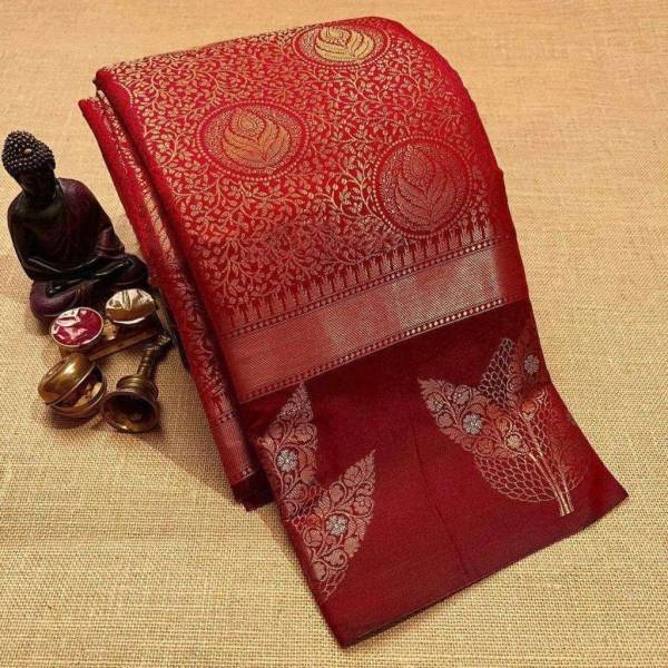 Graceful Elegance Explore our Kanjivaram Soft Silk Saree  in Surat