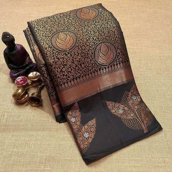 Graceful Elegance Explore our Kanjivaram Soft Silk Saree  in Surat