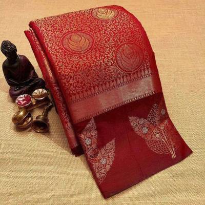 Graceful Elegance Explore our Kanjivaram Soft Silk Saree in Surat