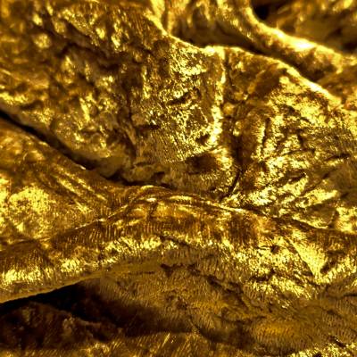 Imperial Mustard Crush Velvet Fabric 2 Meter Manufacturers in Port Blair