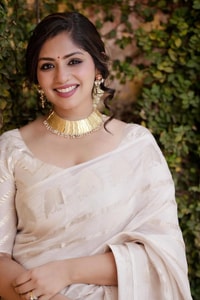 Ivory White Banarasi Soft Silk Saree with Gold Zari Leaf Buttas and Subtle Zari Border  in Surat