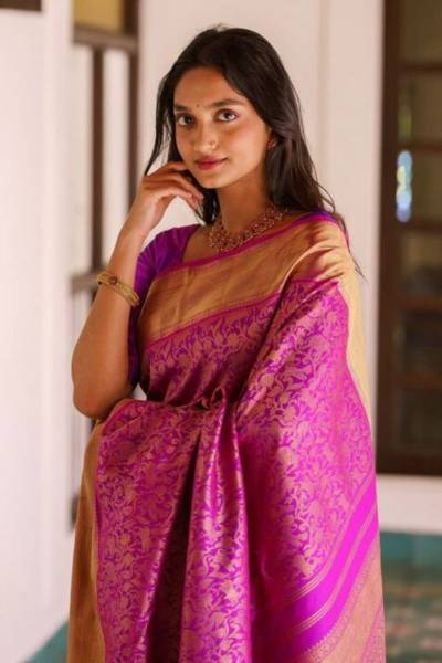 Kanjivaram Silk Saree Intricate Woven Motifs and Luxurious Elegance in Surat