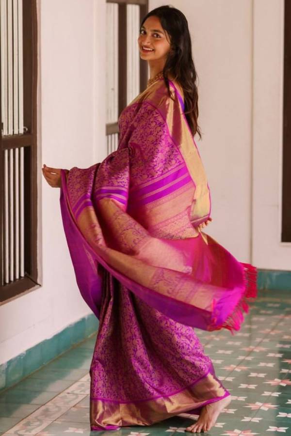 Kanjivaram Silk Saree Intricate Woven Motifs and Luxurious Elegance  in Surat