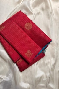 Kanjivaram-Style Banarasi Soft Silk Saree with Gold Zari Coin Buttas in Six Contrast Colourways  in Surat
