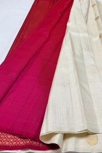 Kanjivaram-Style Banarasi Soft Silk Saree with Gold Zari Coin Buttas in Six Contrast Colourways  in Surat