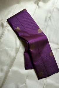 Kanjivaram-Style Banarasi Soft Silk Saree with Gold Zari Coin Buttas in Six Contrast Colourways  in Surat