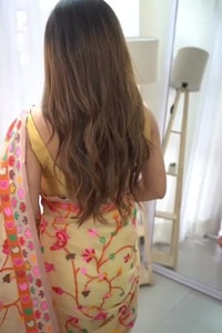 Kashmiri Weaving Banarasi Soft Silk Saree with Multi-Colour Thread and Pure Zari Work  in Surat video 3